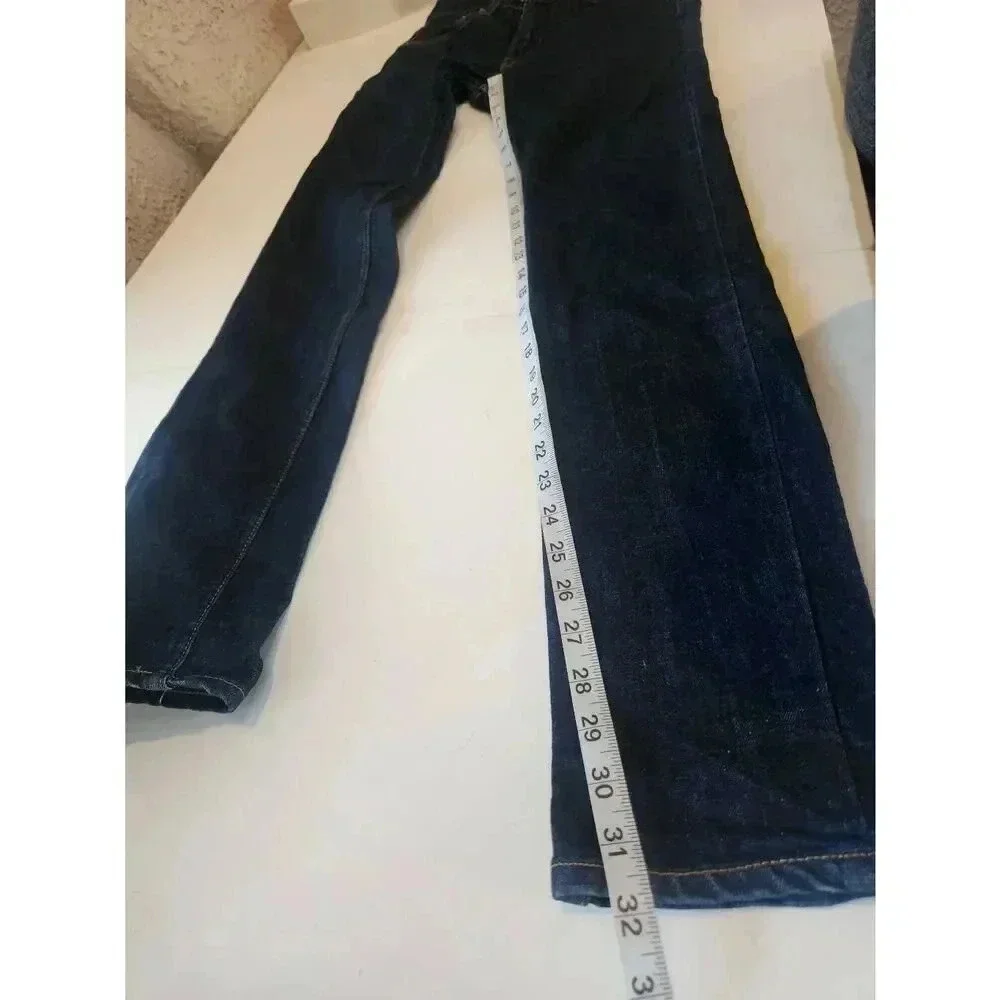 Acne Studios Ace Raw Gothic Skinny Jeans New With Tags Dark Wash Mens 28 Inseam - Picture 9 of 9
